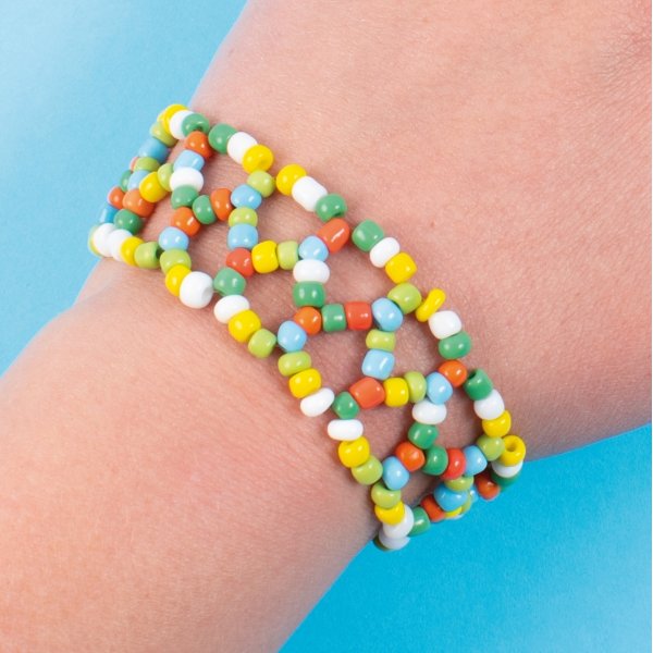 Congo parels glas - 4 mm - 500 gr Congo parels glas - 4 mm - 500 gr