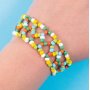 Congo parels glas - 4 mm - 500 gr