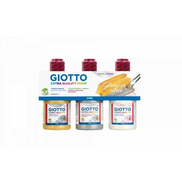 Parelmoer kleur Giotto - 3x250 ml