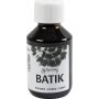 Batikverf - zwart - 100 ml