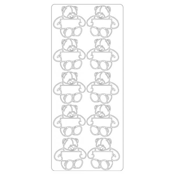 Peel off's - Teddyberen Peel off's - Teddyberen