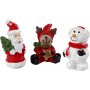 Minifiguren - Kerstman - Rendier en Sneeuwpop