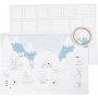 Kartonnen kerstkalender - 30 st