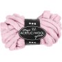 XL Acrylgaren met Wol - 300 g - Roze