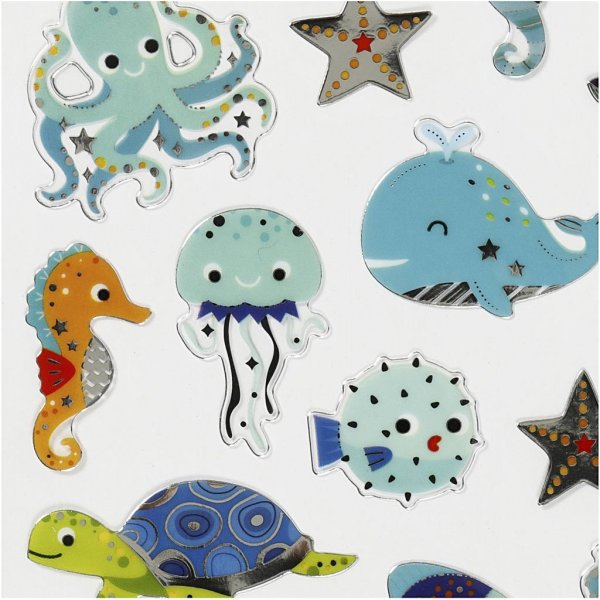 Stickers - zeedieren Stickers - zeedieren
