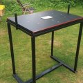 Klant imago Imitatie nappaleer Zwart - 140 cm