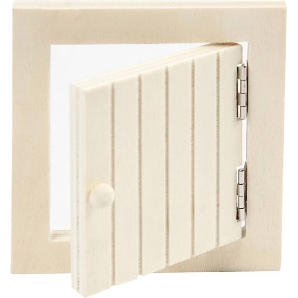 Kerstaccessoires - Windluik en touwladder Kerstaccessoires - Windluik en touwladder