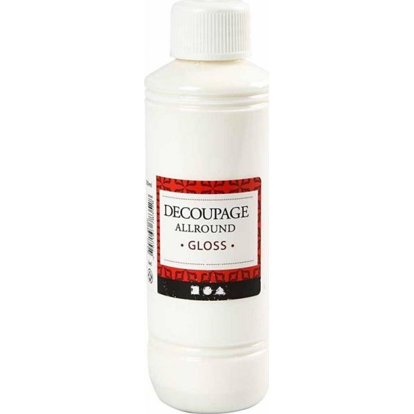 Decoupagelak - allround - glanzend - 250 ml