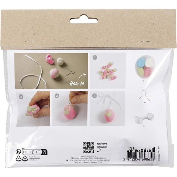 Mini DIY Kit Modelleren, gemarmerde eieren Mini DIY Kit Modelleren, gemarmerde eieren