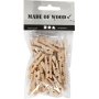 Wasknijpers - 30 x 3 mm - 30 st