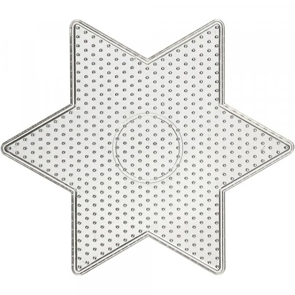 Parelbordjes - Ster - 15x15 cm - 10 st