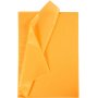 Vloeipapier - geel - 50 x 70 cm - 14 gr - 10 vellen