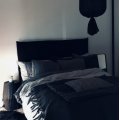 Klant imago Sara - Gewassen Hellinne - 100% linnen - zwart - 150 cm