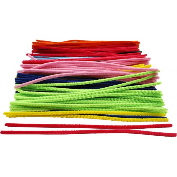 Pijpenrager - 6 mm - gemengde kleuren - 200 st