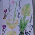 Klant imago Aquarelblok Gelijmd Ruw bos Bogen 300g - A3