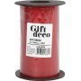 Cadeaukoord - rood - glitter - 100 m