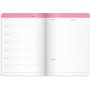 Weekplanner - Ongedateerd roze