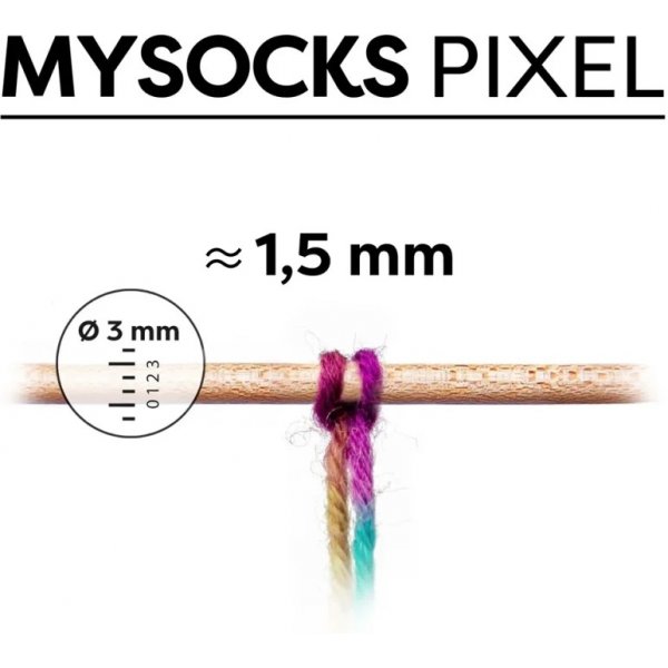 Myboshi Mysokken Pixel - 150 g Myboshi Mysokken Pixel - 150 g