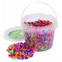 Kleine Congo-parels transparant - 450 g