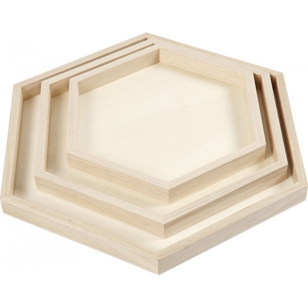 Sluitringen - zeshoekig - 3 st