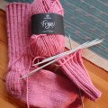 Klant imago Black Sheep Freja garen 50g - Cerise (43)