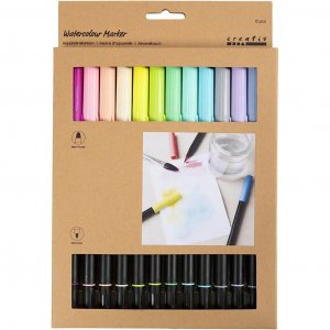 Aquarelpotloden 12 stuks - Pastelkleuren Aquarelpotloden 12 stuks - Pastelkleuren