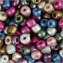 Rocaillekralen - metallic kleuren - 720 gr