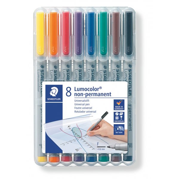 OH Pennen Niet-permanent 0,6 mm - 8 stiften
