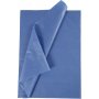 Vloeipapier - blauw - 50 x 70 cm - 14 gr - 25 vellen