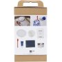 DIY Kit Harsgieten, Ronde bak met marmering