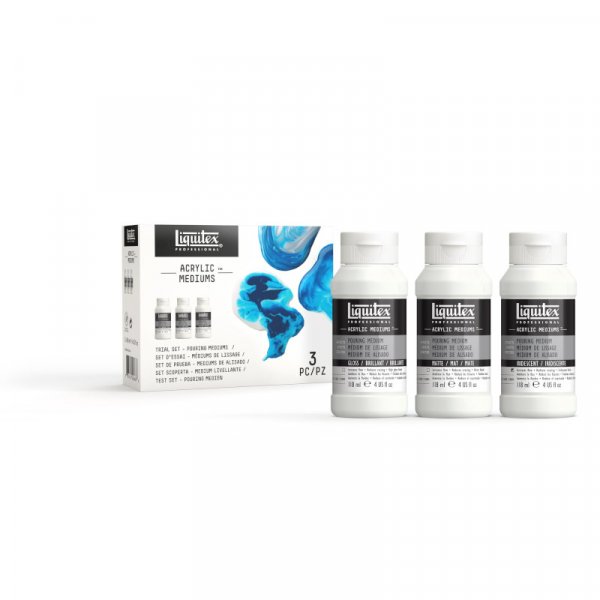 Acryl Medium Liquitex - Proefset Gieten