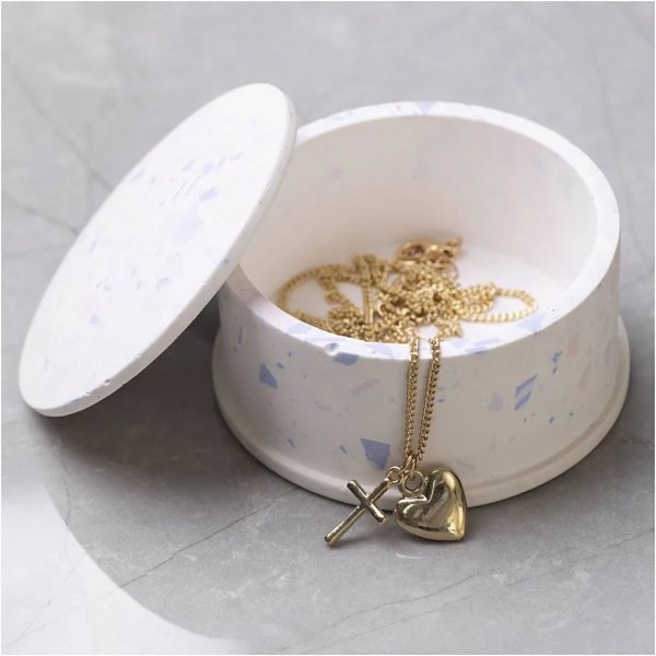 Siliconen mal, mat transparant, Pot met deksel