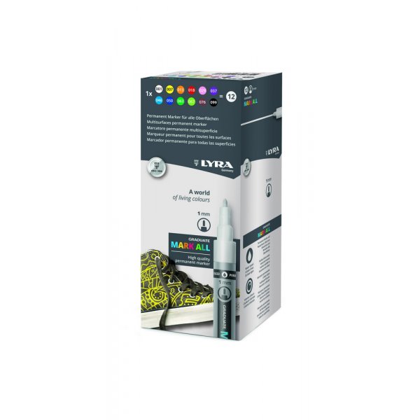 Markeer alles 1 mm - 12-pack