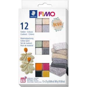 Fimo-effectenset - Boho-kleuren
