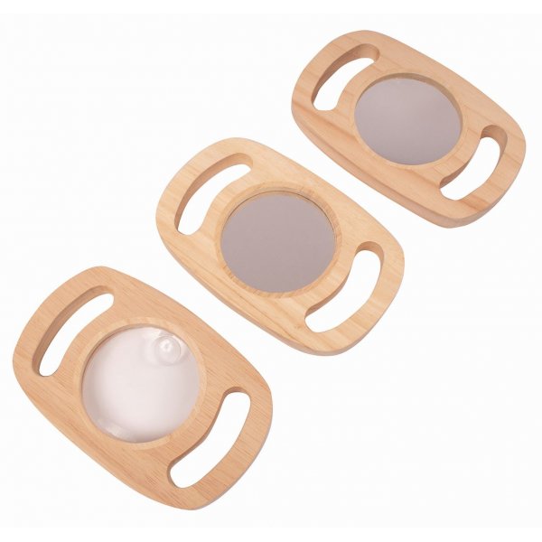 Kleurpaneel 3-pack - spiegel/transparant