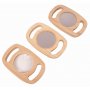 Kleurpaneel 3-pack - spiegel/transparant