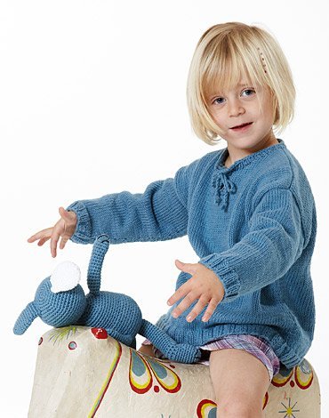 Breipatroon - Gebreide trui met split Breipatroon - Gebreide trui met split