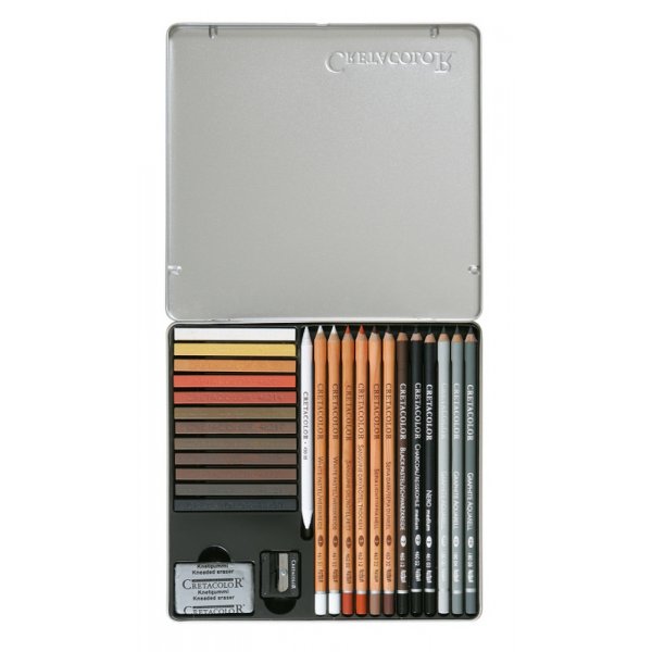 Pennenset Potloden Cretacolor Creativo Sketch - 27 stuks