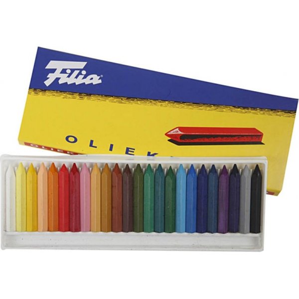 Filia oliepastelkrijtjes - 24 st