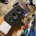 Klant imago Bekledingsstof Vinyl / Kunstleer Zwart - 140 cm