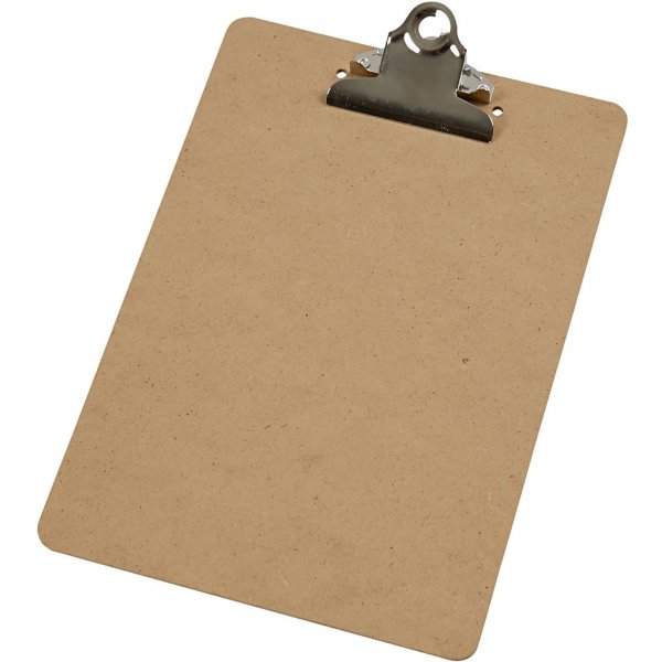 Klembord/tekenblok - zilver - A5 Klembord/tekenblok - zilver - A5