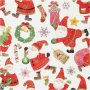 Stickers - Vrolijke Kerstman