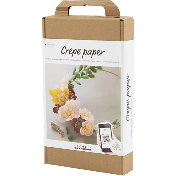 DIY Kit Crêpepapier - Krans DIY Kit Crêpepapier - Krans