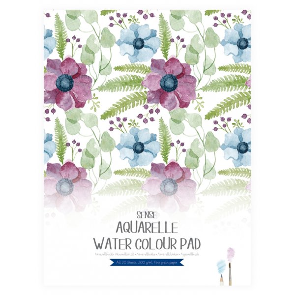 Aquarelblok A3 200G 20 Vellen