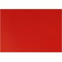 Glanzend papier - rood - 25 vellen