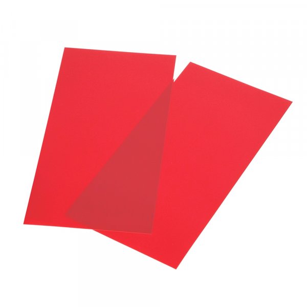 Color-Dekor kleurenfolie 180 °C 100 x 200 mm - rood 2 stuks Color-Dekor kleurenfolie 180 °C 100 x 200 mm - rood 2 stuks