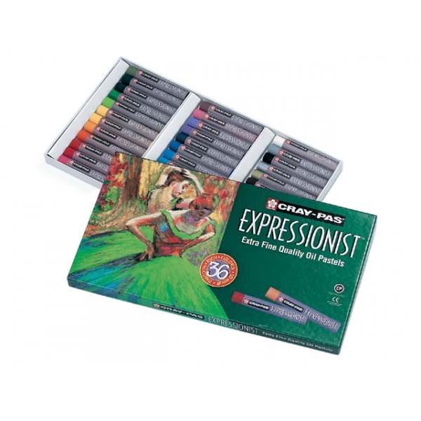 Sakura Cray-Pas Expressionistische set 36 kleurpotloden