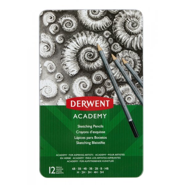 Derwent Academy Schetsen - 12 delen