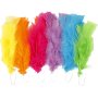 Neer op staaldraad - gemengde kleuren - 18 x 3 st