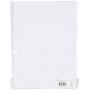Decoratief rubber - wit - A4 - 10 st